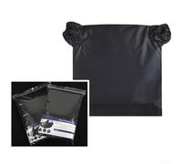 Bolsa cambiadora de película, para bolsa premium de doble capa para fotografía de película 120 de 35 mm, a prueba de luz, tienda de campaña cambiante para desarrollar carga (negro L)
