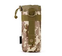 Bolsa Camuflaje para Botellas Agua, Soporte para Exteriores, Bolsa para Hervidor Agua, Bolsa Almacenamiento para Deportes(Desert Digital)