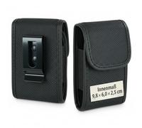 Bolsa caseroxx para buscapersonas Bomberos y Servicios de Emergencia Adecuada para EuroBOS Slim, Swissphone Boss/Quattro/Hurricane/Res.Q, TPL Birdy Slim, Selectric Polarion, Oelmann etc. en Negro
