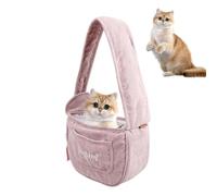 Bolsa Cat Sling Carrier - Correa De Malla Transpirable, Pet Travel Pouch | Carrier De Manos Libres, Portabebés Impermeable para Perros O Gatos ños Durante Las Caminatas, Tiendas, Viajes Al Aire L