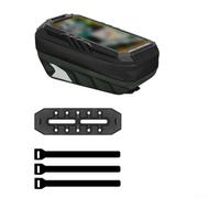 Bolsa Ciclismo para tpu EVA 1.8L Pantalla Táctil Sensible Bolsa | Material para tpu+EVA , sellado sin costuras, protege contra lluvia, barro y humedad extrema(Hard Shell green)