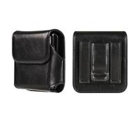 Bolsa Cintura Hombre Cuero Compatible con Samsung Galaxy Z Flip 6/Z Flip 5/Z Flip 4/Z Flip 3/Z Flip 4G 5G Riñonera Cuero Funda Movil Cinturon Compatible con Huawei P50 Pocket/Pocket S/Motorola RAZR 5G
