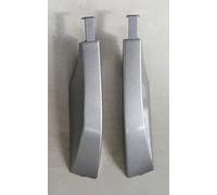 Bolsa Coche Tapa De Repuesto para Barra Techo Delantera, para Land para Rover para Discovery 3, 4, LR3, LR4 (2004-2016) Cajas Techo(Plata)