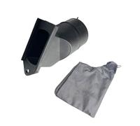 Bolsa colectora profesional con salida de aire para máquina de sierra de metal de aluminio 255 que garantiza un entorno de trabajo limpio, bolsa de metal