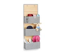 Bolsa colgante aseo Organizador de pared 3 compartimentos 1 kg estuche de baño