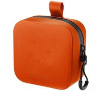 Bolsa colgante compacta Lake Green hecha con tela de TPU resistente al agua para el almacenamiento seguro del asiento de la bicicleta de llaves y herramientas durante paseos al aire libre (naranja)