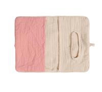Bolsa colgante de algodón para cuna de bebé, hecha de tela suave para un mantenimiento suave y fácil, múltiples opciones de patrón, bolsas de algodón para cuna