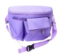 Bolsa Colgante para Cochecito Organizadora Multifuncional Púrpura | Oxford, Diseño Práctico Varios Bolsillos, para Manillar y Compras Diarias, Guarda muchos Objetos