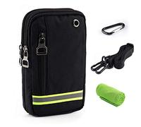 Bolsa Compacta de Hombro Cintura Cinturón Bolsillo Funda Riñoneras Bolso Pequeño para Herramientas Pequeñas Bandolera Hombre Deporte Camping Viaje Senderismo Cartera Aire para iPhone Samsung Xiaomi