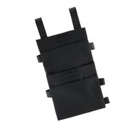 Bolsa compacta para accesorios de bastón de tela resistente al agua, bolsas de almacenamiento de dos capas para llaves de alimentos, dispositivos impermeables para bastones