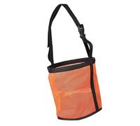 Bolsa compacta para lamer sal de caballo con cuello ajustable | Tela ventilada con base impermeable con hebillas resistentes para secar con sal mineral, entrenamiento de pastoreo estable