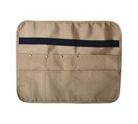 Bolsa compacta para llevar utensilios de picnic y herramientas de parrilla con remaches resistentes y bordes reforzados para soportar el embalaje y desembalaje frecuentes (cuadrado)