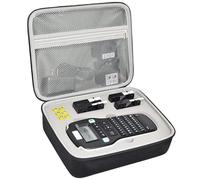 Bolsa Compatible con DYMO LabelManager 160/280 Organizador de Almacenamiento de Impresora de Etiquetas portátil para Adaptador de CA, Patrones de Banda y más Accesorios