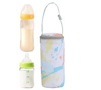 Bolsa con Aislamiento para Botellas,Bolsas de Mano para Enfriar Botellas - Bolsa Aislante para Botellas para guardería,Bolso más Fresco al Aire Libre, Bolso Ajustable de la Correa de Hombro para el