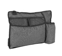 Bolsa con asa para cochecito, bolsa organizadora con múltiples bolsillos para cochecito, bolsa manual para silla de ruedas con portavasos para cartera, taza de agua