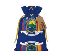 Bolsa con cordón con estampado de bandera del estado de Nueva York para regalos, bolsas de regalo adorables reutilizables, perfectas para joyas y mucho más
