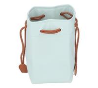 Bolsa con Cordón de Cuero de PU, Cámara Portátil Impermeable con Cordón de Cuero de PU, Organizador de Almacenamiento de Impresora de Película de Cámara Universal para Fotografía (Verde)