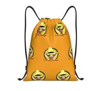 Bolsa con cordón personalizada con el mono Jorge el Curioso para hombre y mujer portátil para gimnasio deportes compras