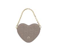 Bolsa con cremallera Aigner Heart Taupe
