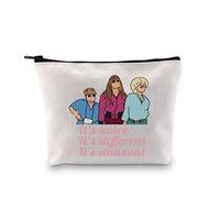 Bolsa con cremallera inspirada en la televisión australiana It's Noice It's Different It's Unusual Kath Day Knight bolsa de maquillaje para fanáticos de la comedia de televisión, Es inusual Bag Eu,