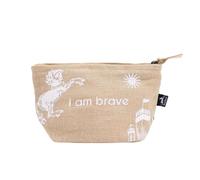 Bolsa con mensaje Brave de Hop Hare, I am Brave Design, natural, Clásico