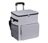 Bolsa Con Ruedas | Radiador Ligero,Trolley Con Mango Denso 35L Bolsa Aislante Para Viajes Picnic