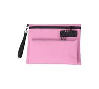 Bolsa con tarjetas de cremallera - Caja de cambios, cartera compacta y segura | Bolsa antirrobo resistente con asa de transporte para camping, servicios hospitalarios, días de playa, coche esencial