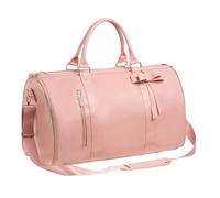 Bolsa convertible, funda de piel sintética, 52 x 25,4 x 31,75 cm, Carry- Suitcase, Spacious & Sturdy, Suit Carrier, Stylish Luggage for Business, Weddings, Trips