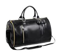 Bolsa convertible, funda de piel sintética, 52 x 25,4 x 31,75 cm, Carry- Suitcase, Spacious & Sturdy, Suit Carrier, Stylish Luggage for Business, Weddings, Trips