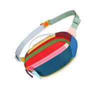 Bolsa cruzada ajustable con cinturón multibolsillo, bolsa de almacenamiento deportiva para cintura adecuada para gimnasio y al aire libre colorido paquete de deportes al aire libre, Azul Color