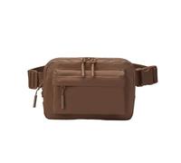 Bolsa cruzada de color sólido para hombre y mujer, cinturón de color sólido, bolsa de pecho de moda, resistente al agua, riñonera, caramelo