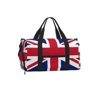 Bolsa cruzada de mano con estampado de bandera del Reino Unido para hombre y mujer, para fitness, entrenamiento, fin de semana, senderismo, deportes