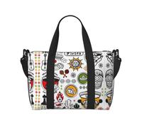 Bolsa cruzada de viaje con estampado de cómics, adecuada para viajes cortos y entrenamientos de gimnasio