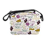 Bolsa cruzada inspirada en la música, regalo para actor y actriz, Strbagike, Medium