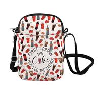 Bolsa cruzada para bebidas gaseosas, bolsa de mensajero para adictos a las sodas, regalo para amantes de las bebidas heladas, The Cok Cb UK, INCHES