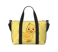 Bolsa cruzada para el gimnasio con estampado de pato de dibujos animados, ideal para viajes de negocios