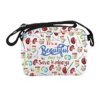 Bolsa cruzada para nefrólogos, regalo urólogo, es un hermoso día para salvar los riñones, Riñonera, Medium