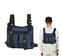 Bolsa Cubierta para Hombres: Chaleco Ligero y Ajustable para Correr | Mochilas para desplazamientos, Viajes, Acampar, Entrenamiento, Ingesta de líquidos, Ciclismo, Trabajo, conducción, Estado físico