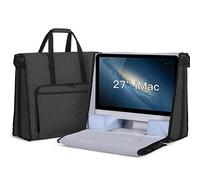 Bolsa Damero para Apple iMac 27 Pulgadas, Organizador y Almacenamiento Apto para iMac 27 Pulgadas y Otros Accesorios (Negro)