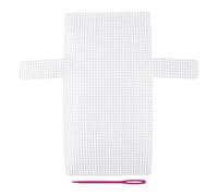 Bolsa de 1 juego placa rejilla malla plástico for hacer bolsas bricolaje, tejido auxiliar, costura, bordado, pieza punto, bolsa tejida a mano Para Manualidades