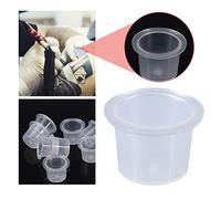 Bolsa de 1000 unidades, copa, taza para tinta de tatuaje, mezcladas, accesorios para maquillaje, pigmentos