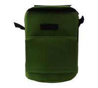 Bolsa de abono no tejida para residuos de jardín, hojas y restos de cocina, bolsa de fermentación de 19 litros con construcción resistente (verde)