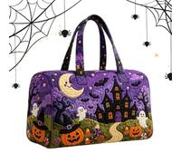 Bolsa de acolchada para mujer Halloween fantasma grande, b | Festival Duffle Bolsas De Ropa Para Gimnasio Viajes Avión Tren Vacaciones Viaje De Negocios Y Vacaciones