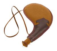 Bolsa de agua antigua, bolsa vintage para botella de agua, soporte hecho a mano, Bota, piel de vino, bebida, Mongolia, botella de licor, botella de agua