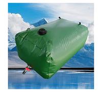 Bolsa de agua blanda de gran capacidad con válvula, 100/200/500/800/1000 galones, resistente a la sequía, prevención de incendios, agua de emergencia(1000 L/264 gallon/1.5x1x0.7 m)