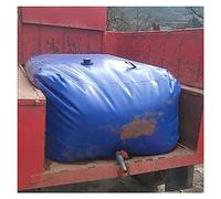 Bolsa de agua blanda de gran capacidad con válvula, 100/500/1000/2000/3000/4000/5000/6000L, resistente a la sequía, prevención de incendios, agua de emergencia(540L/142Gal/1.2x0.8x0.56 m)