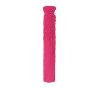 Bolsa de agua calda in tubo Premium con copertura in pelliccia di orsetto, bottiglia dell'acqua calda, 77 cm x 13 cm Certificato BS1970:2012 - Testato da TÜV Rheinland (Pink)