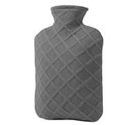 Bolsa De Agua Caliente 1.2L | Calentador De Cama Con Agua Caliente | A prueba de fugas Extraíble Retención de Calor 4-6 Horas con Funda para Espalda Hombros Piernas Manos Invierno Viaje Escuela Niños