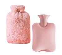 Bolsa de Agua Caliente,1L Duradero Y Portátil | Bolsa De Agua Caliente Con Funda,Para Compresa Fría Calambres Menstruales Adultos Niños Ancianos Invierno Hombro Cuello Pies