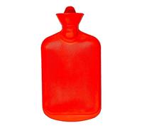 Bolsa de Agua Caliente 2L,Botella De Agua Caliente Peluche Con Tapa,Premium Natural Goma Agua Caliente Bolsa, sin olor,Agua Caliente Bolsa para Alivio del Dolor,Regalo para Madre Padre (2000ML,rojo)